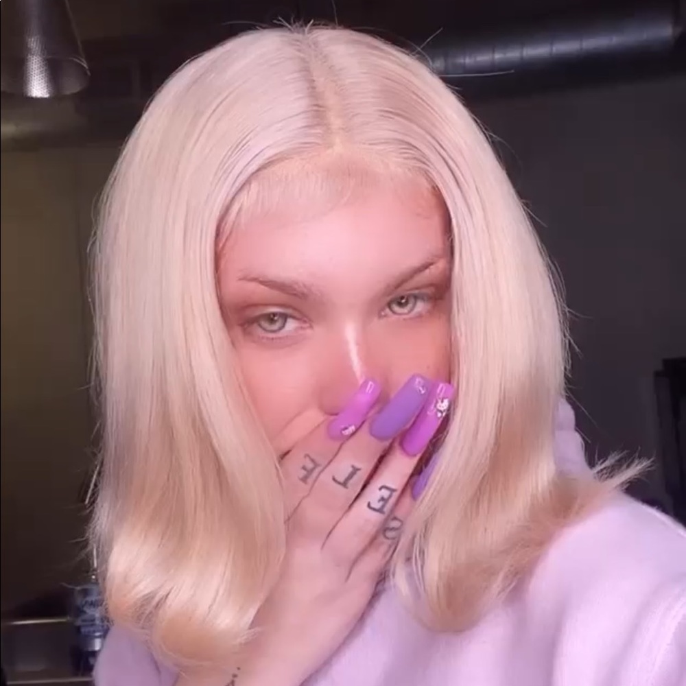 ON HOLD. CUSTOM HUMAN HAIR WIG/ plucked, bleached, custom.